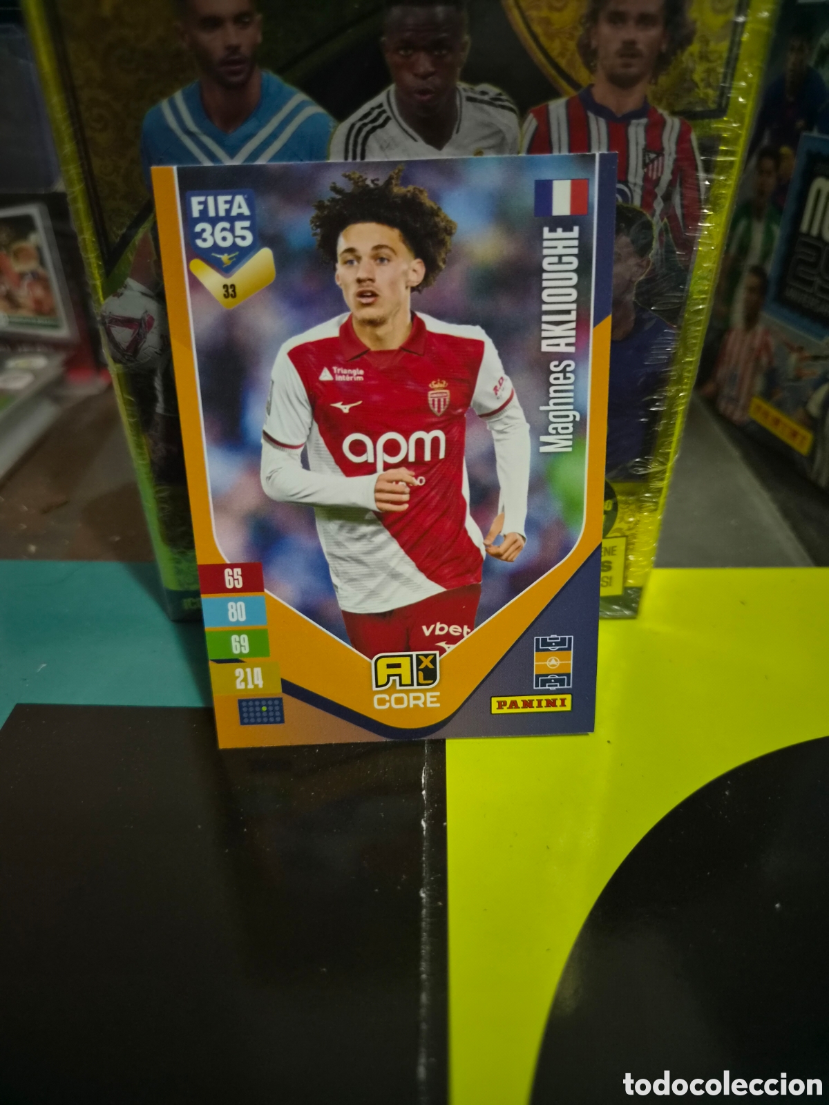 Figurine di Calcio: N&deg;33 Maghnes Akliouche FIFA 365 2027