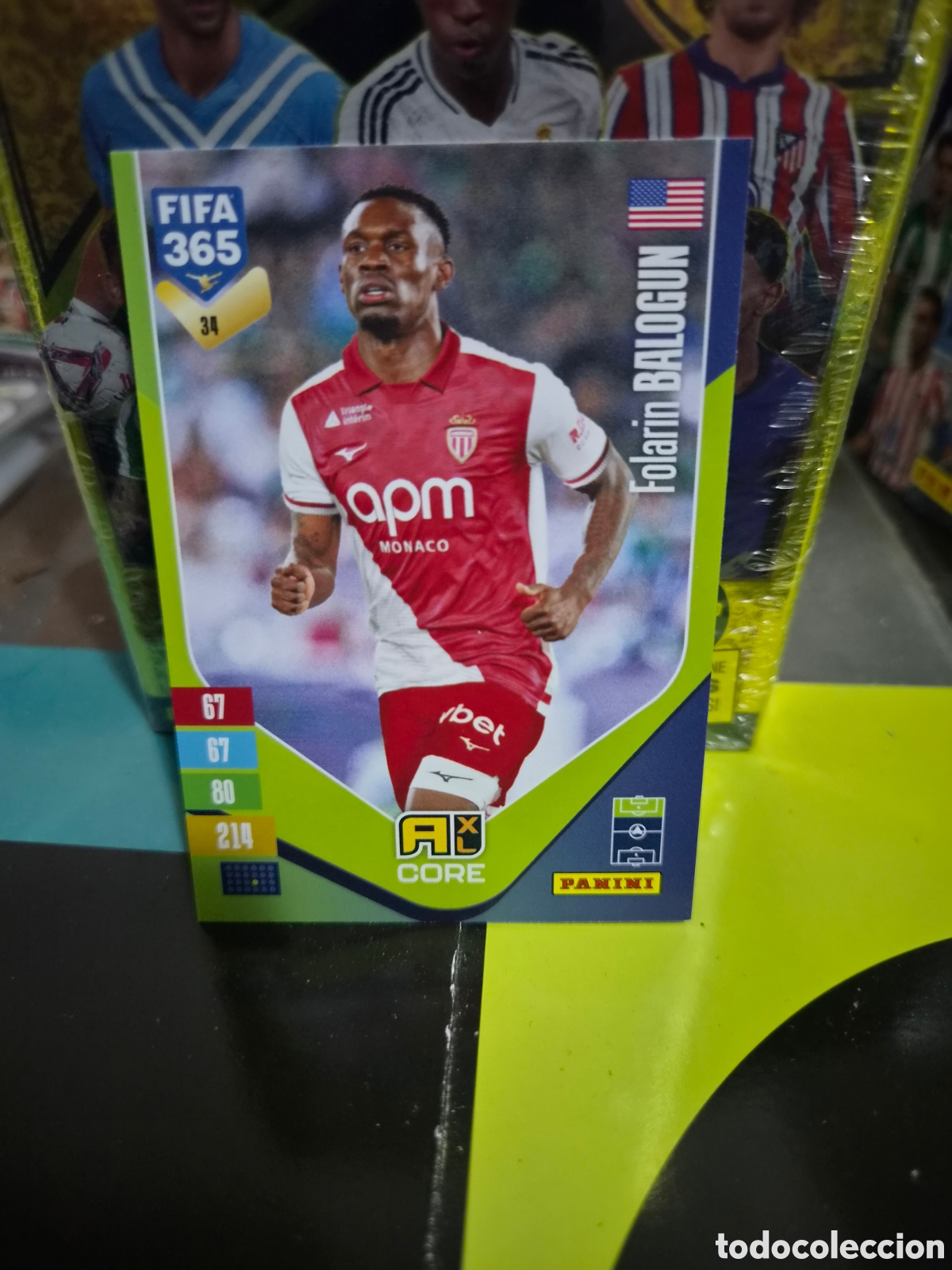 Figurine di Calcio: N&deg;34 Folarin Balogun FIFA 365 2027