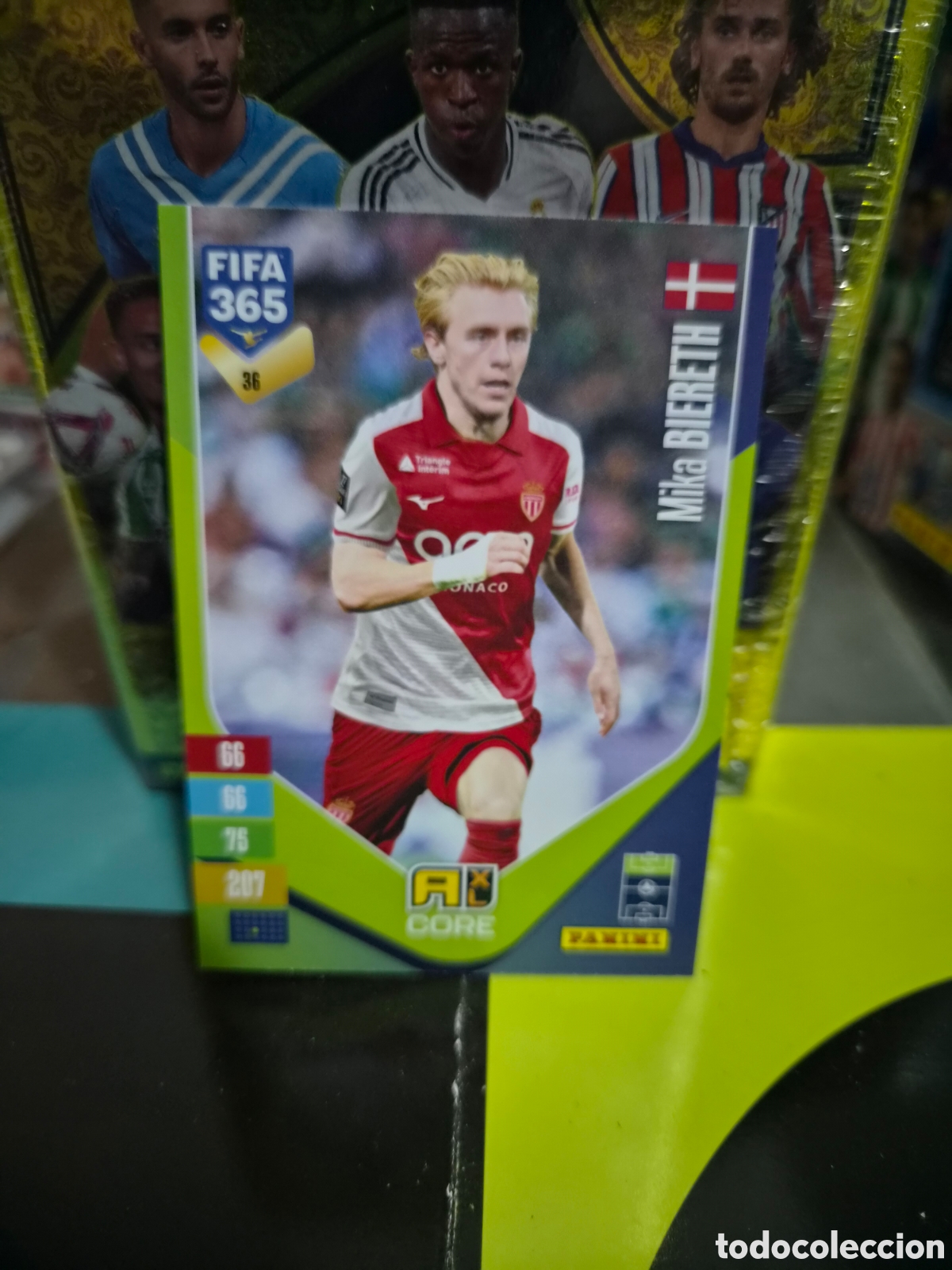 Figurine di Calcio: N&deg;36 Mika Biereth FIFA 365 2027