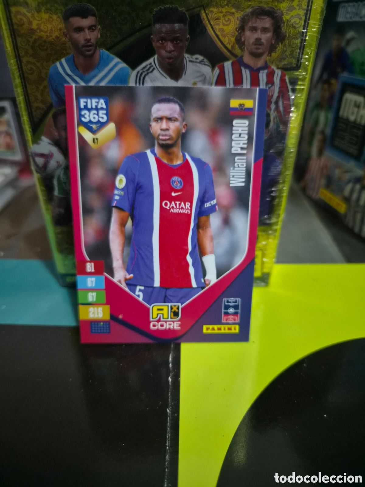 Cartes &agrave; collectionner de Football: N&deg;47 Willian Pacho FIFA 365 2027