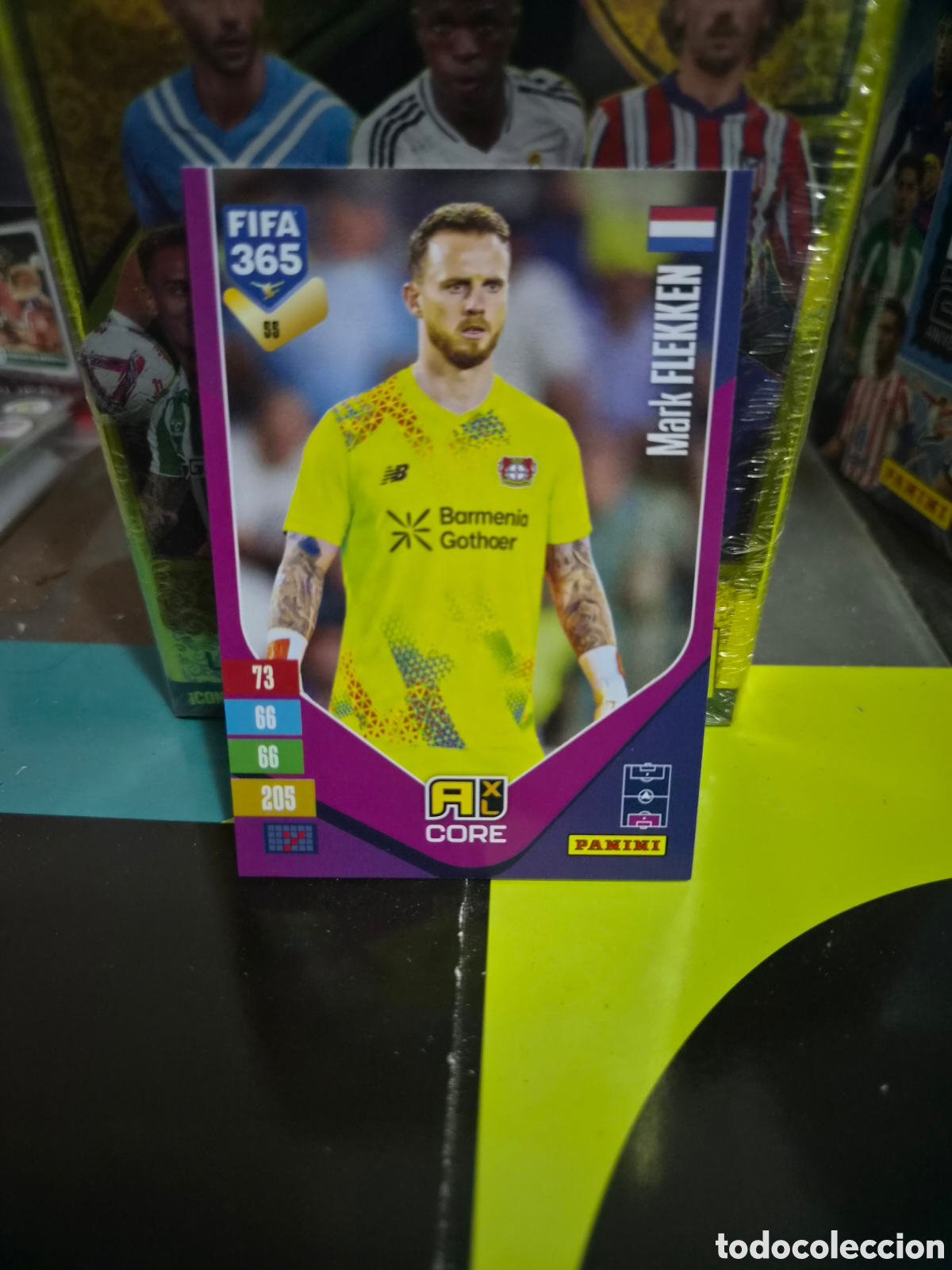 Cartes &agrave; collectionner de Football: N&deg;55 Mark Flekken FIFA 365 2027