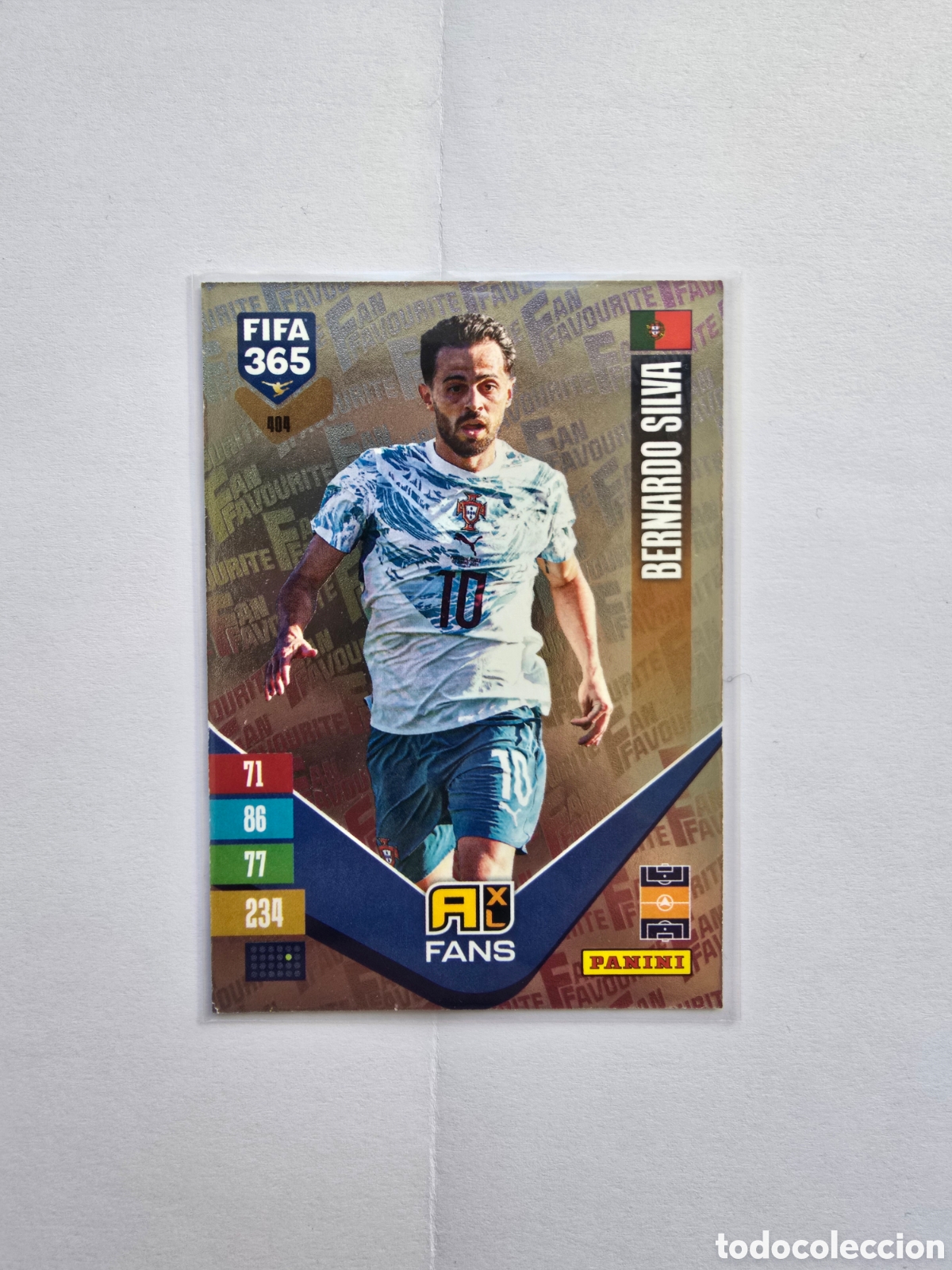 Cartes &agrave; collectionner de Football: Bernardo Silva #404 | Fan Favourite | Panini FIFA 365 Adrenalyn XL 2026/27