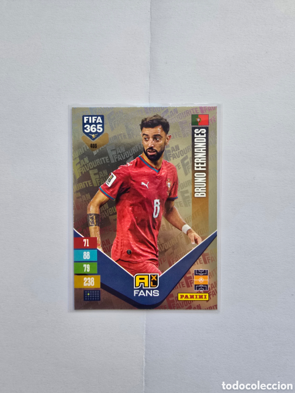 Cartes &agrave; collectionner de Football: Bruno Fernandes #405 | Fan Favourite | Panini FIFA 365 Adrenalyn XL 2026/27