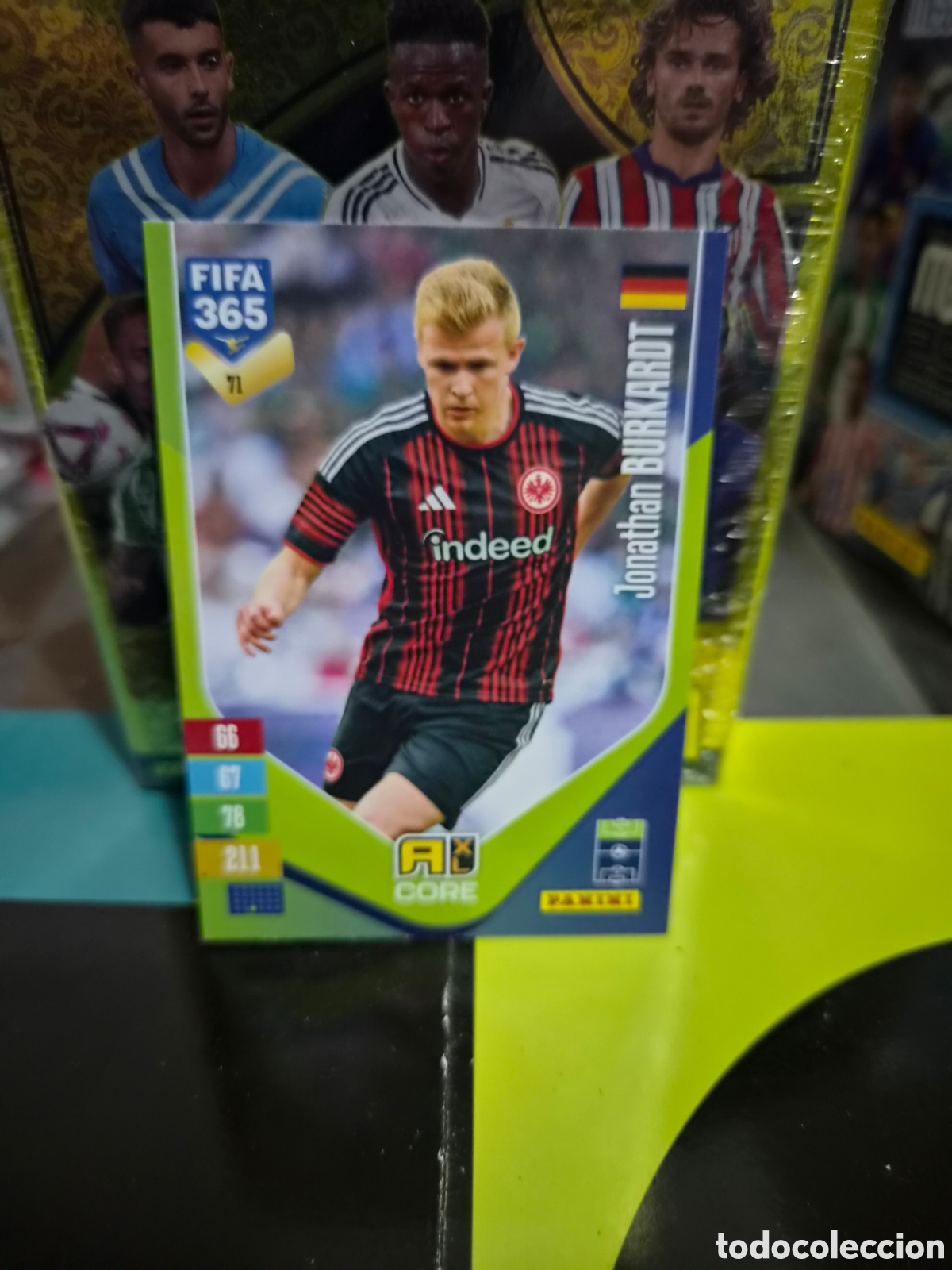Cartes &agrave; collectionner de Football: N&deg;71 Jonathan Burkardt FIFA 365 2027