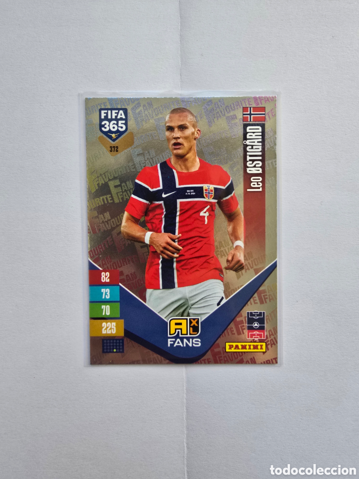 Cartes &agrave; collectionner de Football: Leo &Oslash;stig&aring;rd #372 | Fan Favourite | Panini FIFA 365 Adrenalyn XL 2026/27
