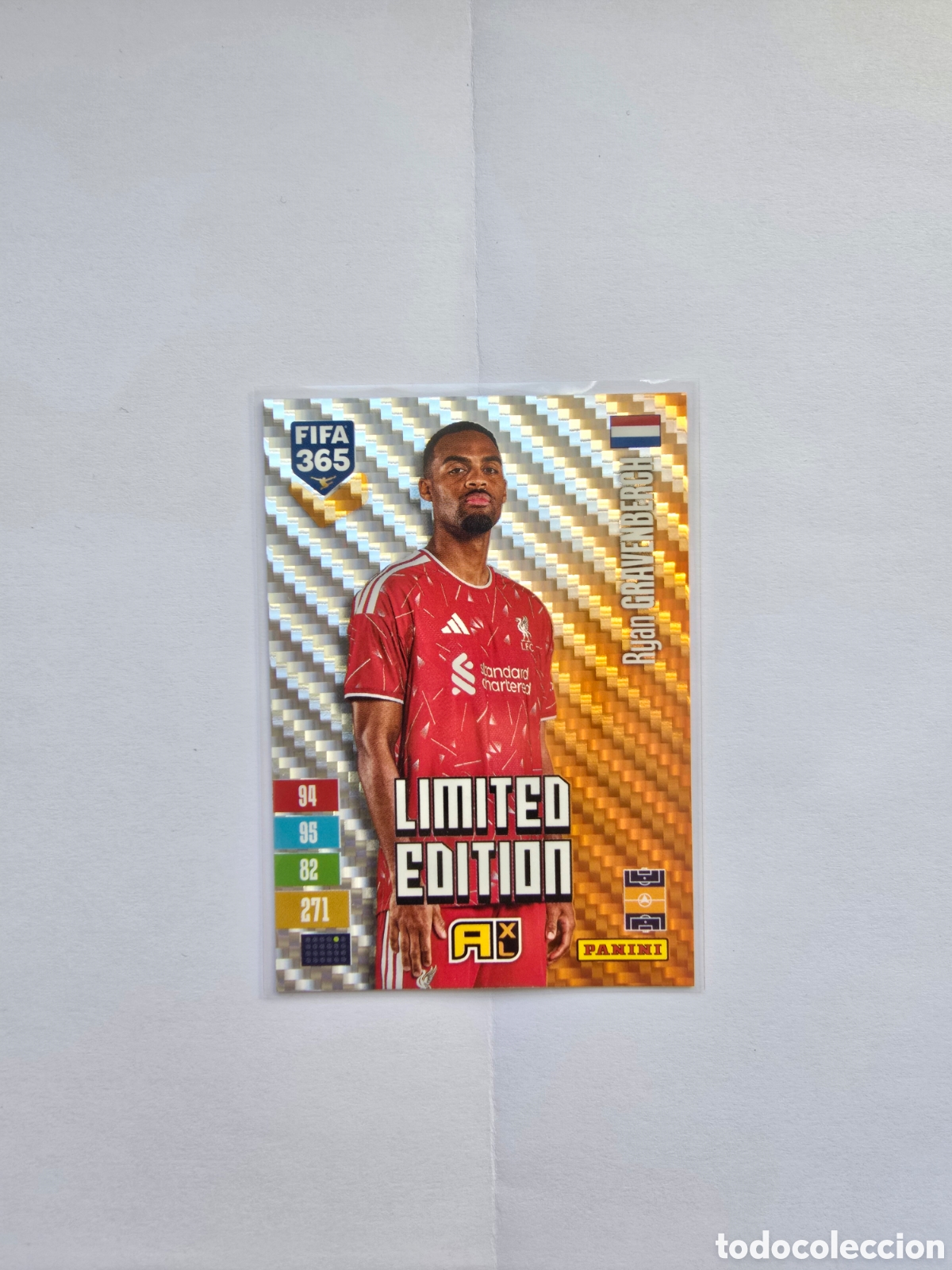 Fu&szlig;ball-Sticker: Ryan Gravenberch Limited Edition | Panini FIFA 365 Adrenalyn XL 2026