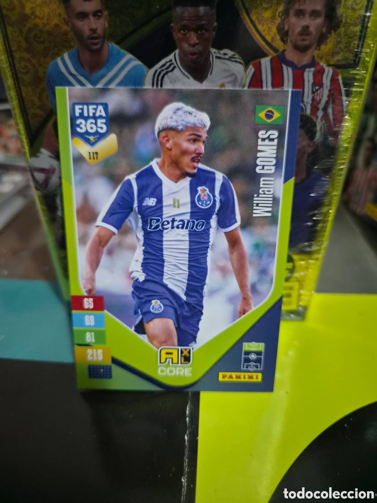 Fu&szlig;ball-Sticker: N&deg;117 William Gomes FIFA 365 2027