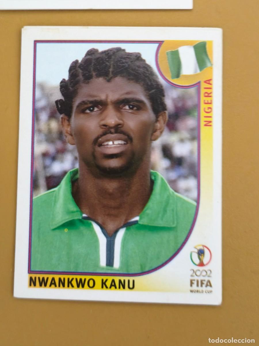 Cromos de Futebol: nwankwo kanu, corea japon 2002. fifa