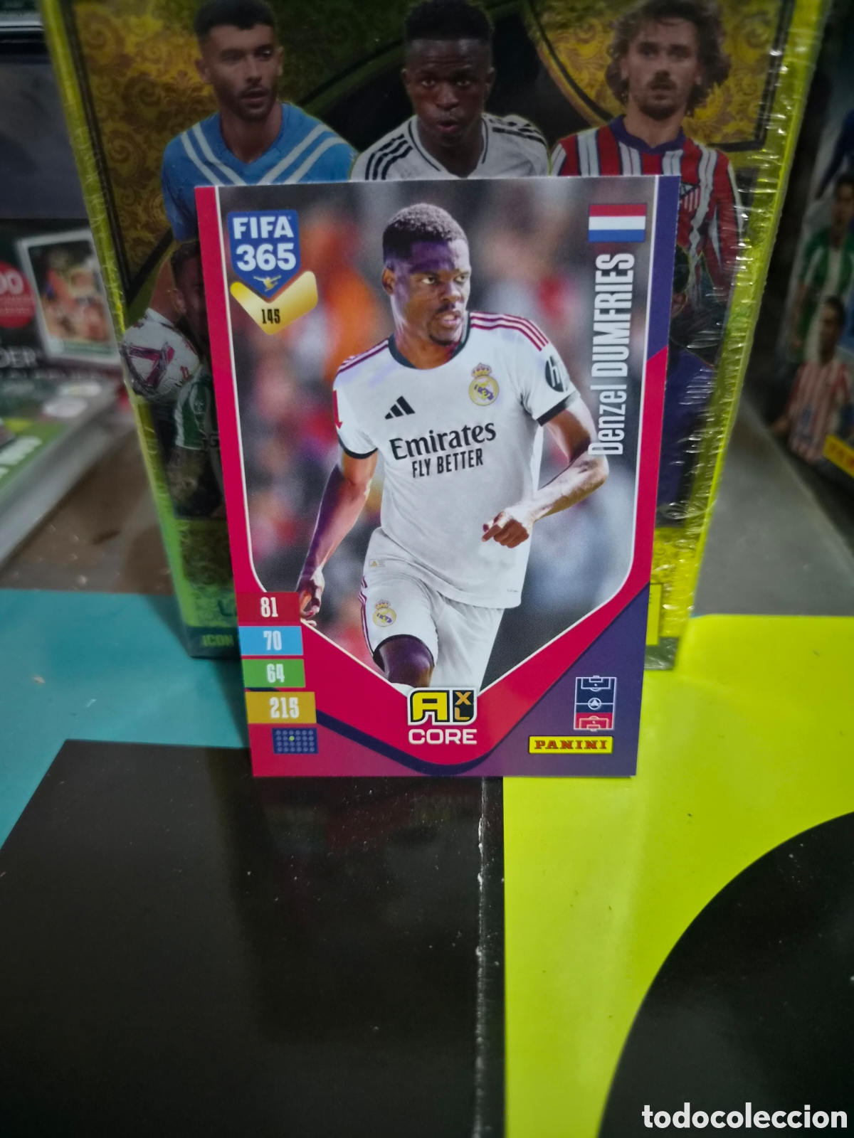 Cromos de Futebol: N&deg;145 Denzel Dumfries FIFA 365 2027