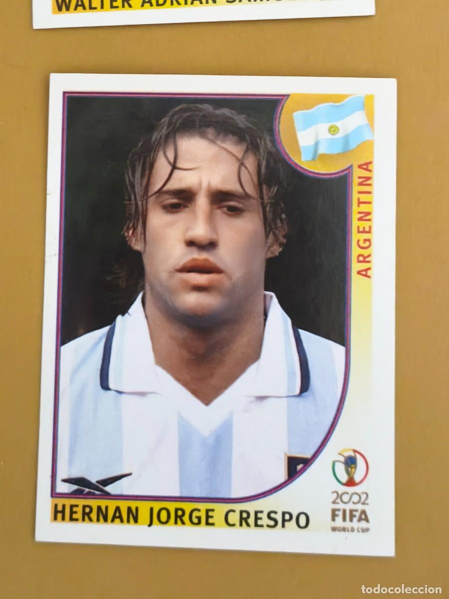 Figurine di Calcio: crespo, corea japon 2002. fifa
