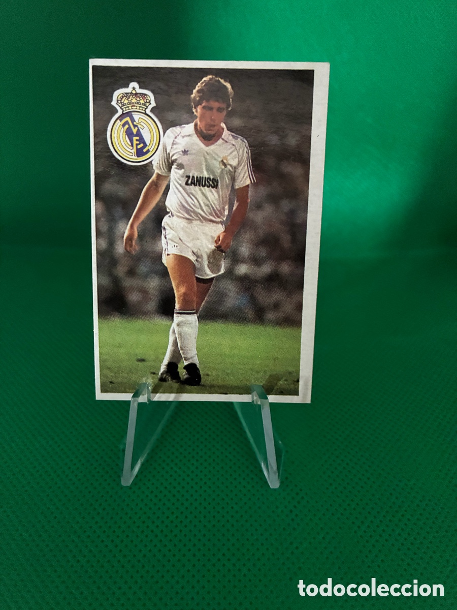 Cromos de Futebol: Rookie BUTRAGUE&Ntilde;O Real Madrid 1984 1985 84 85 Maradona y Liga CromoEsport