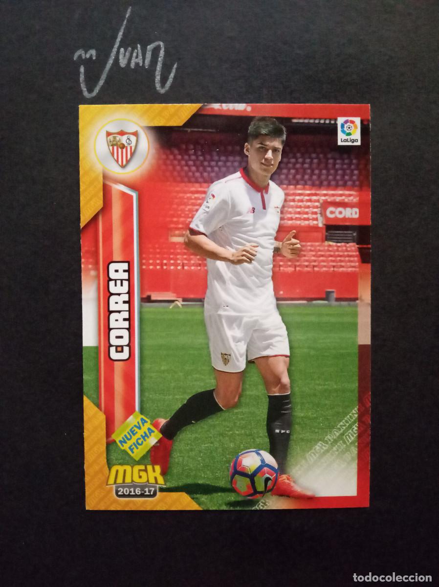 Cromos de Futebol: N&ordm; 446 FICHA BIS CORREA SEVILLA ARGENTINA ⚽ PANINI &reg; MEGACRACKS LIGA 2016 2016 16 17 MEGA CRACKS MGK