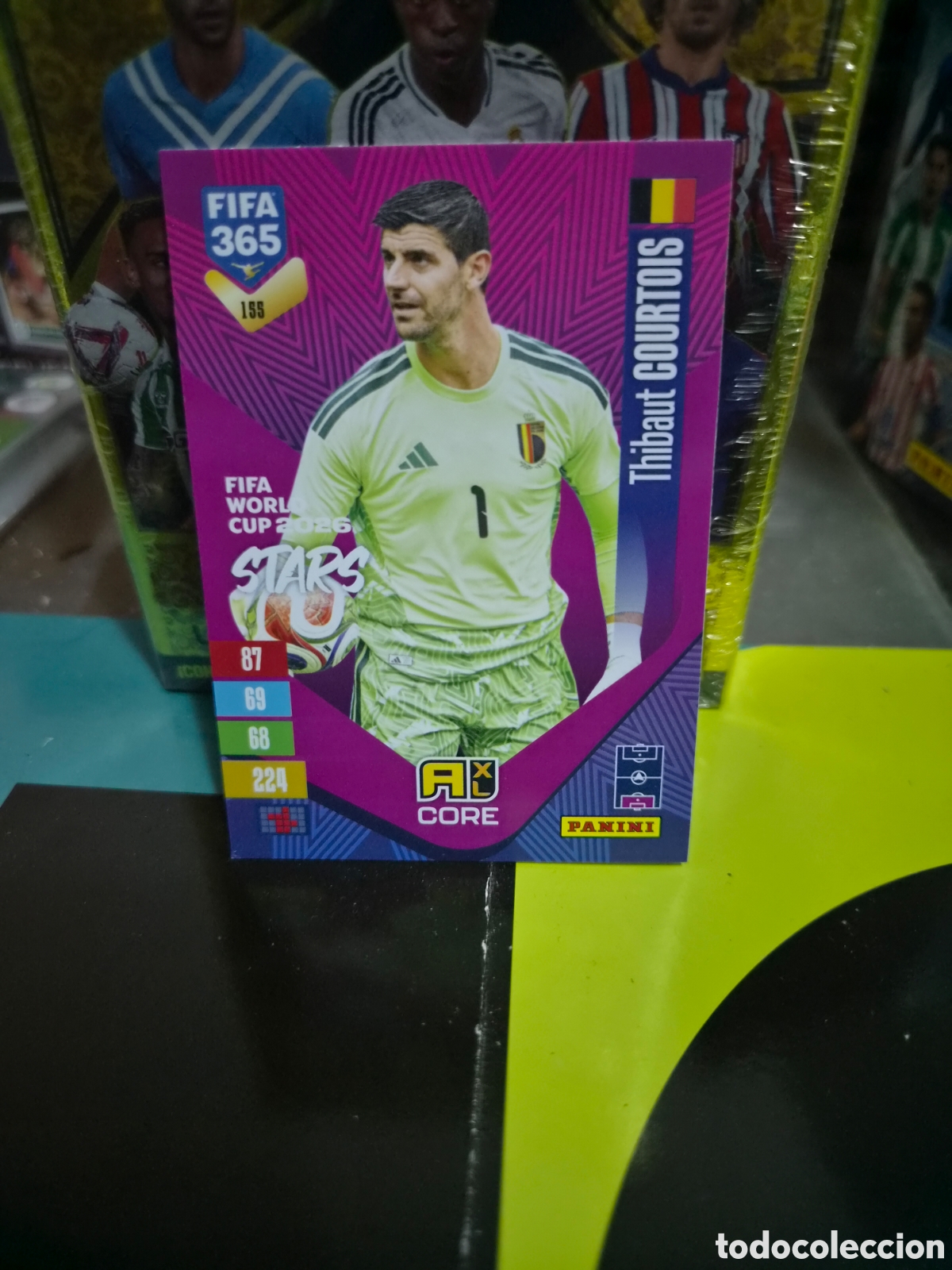 Fu&szlig;ball-Sticker: N&deg;155 Thibaut Courtois FIFA 365 2027