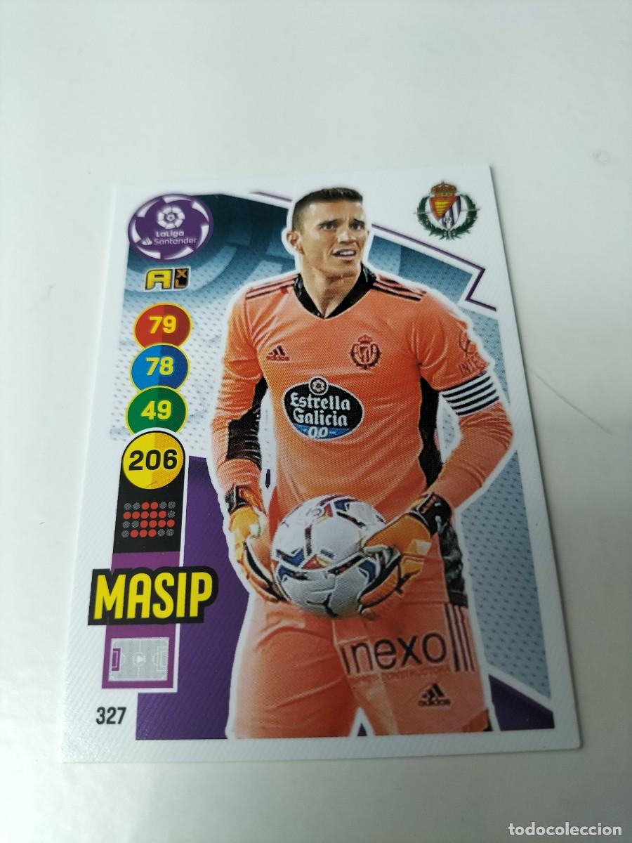 Fu&szlig;ball-Sticker: 1 CROMO FICHA PANINI ADRENALYN 2020-2021 20-21 REAL VALLADOLID 327 MASIP