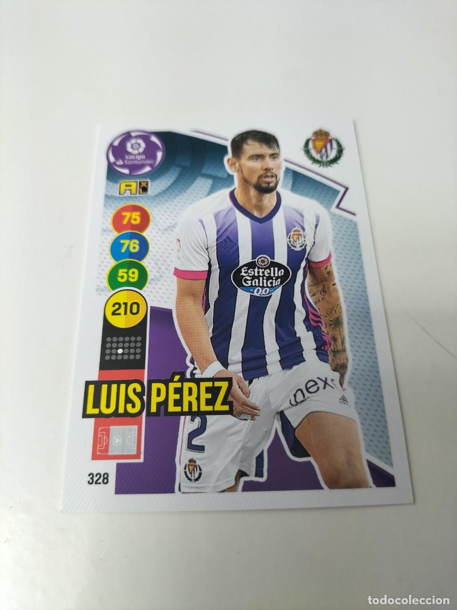 Fu&szlig;ball-Sticker: 1 CROMO FICHA PANINI ADRENALYN 2020-2021 20-21 REAL VALLADOLID 328 LUIS PEREZ