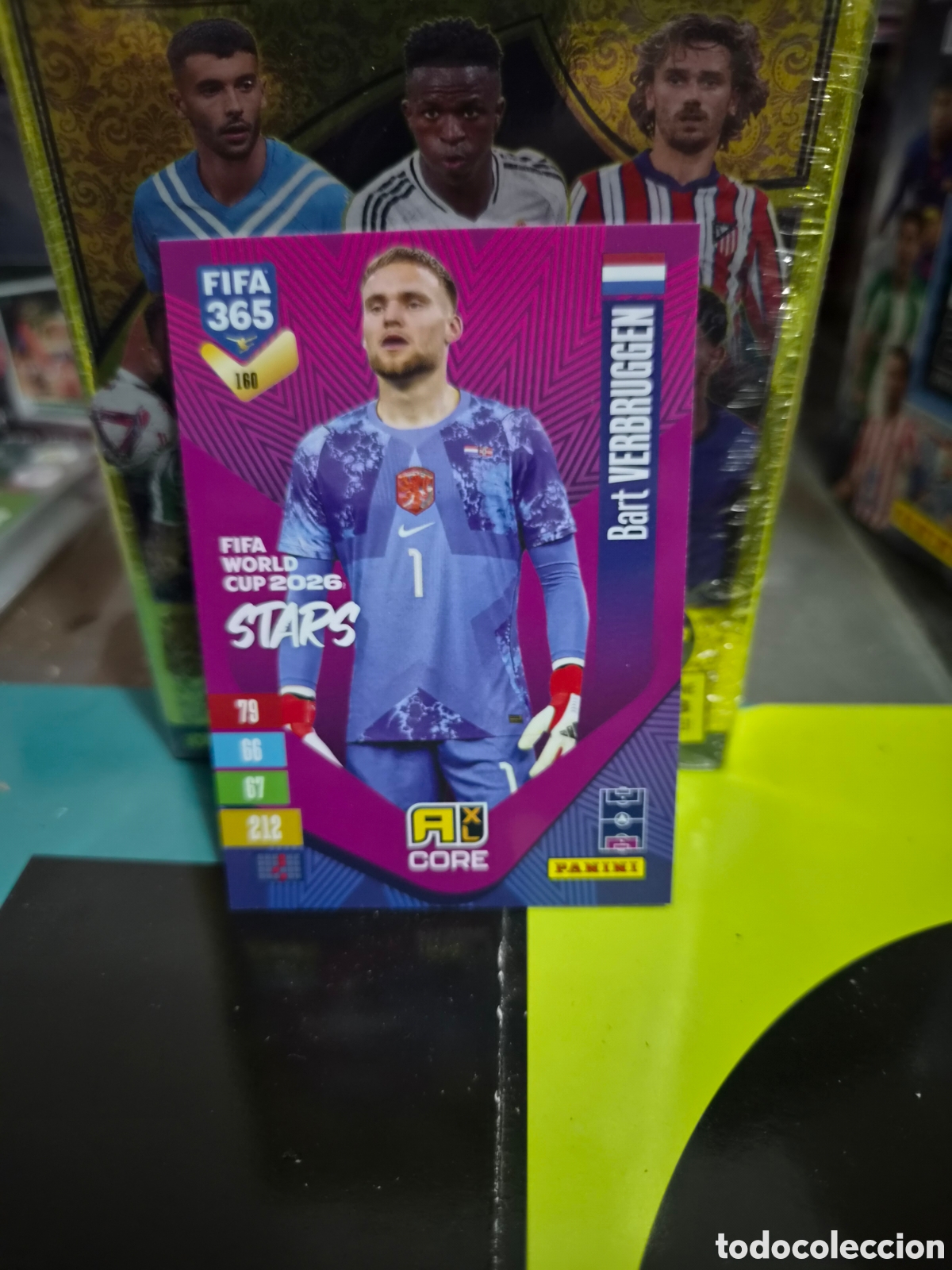 Fu&szlig;ball-Sticker: N&deg;160 Bart Verbruggen FIFA 365 2027