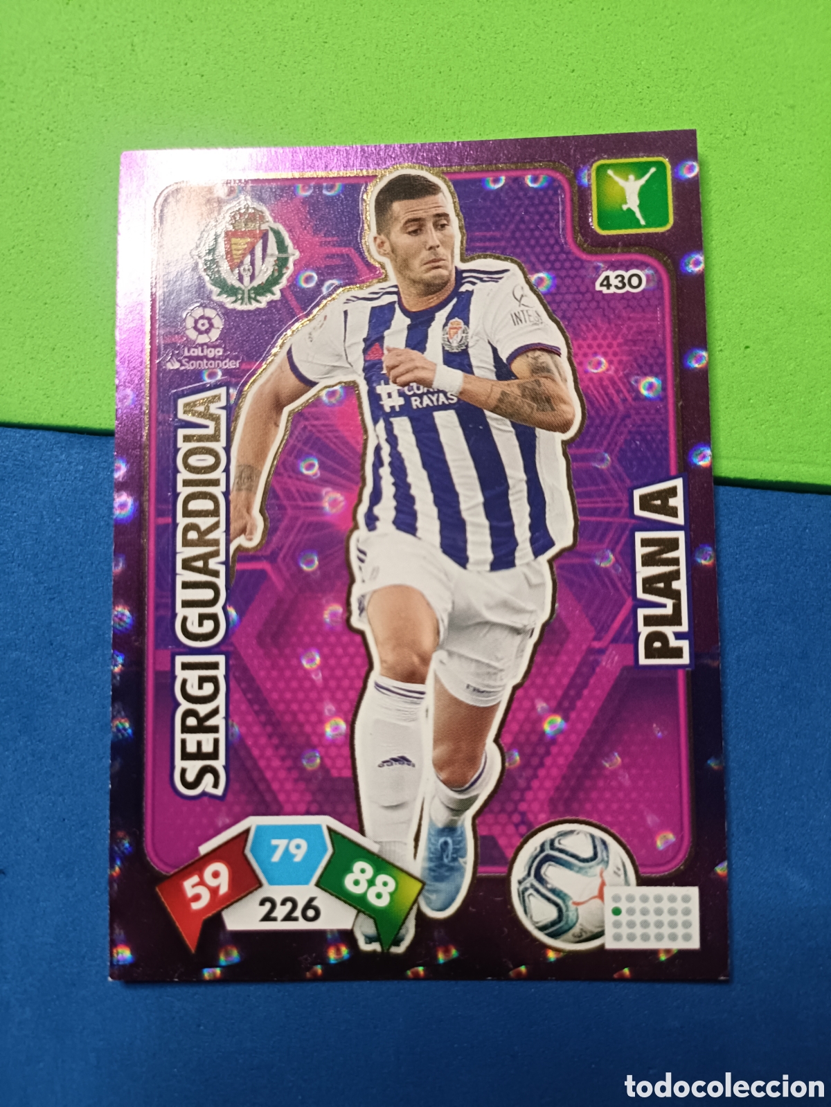 Fu&szlig;ball-Sticker: ADRENALYN XL 2019 2020 19 20 Panini - Plan A 430 Sergi Guardiola