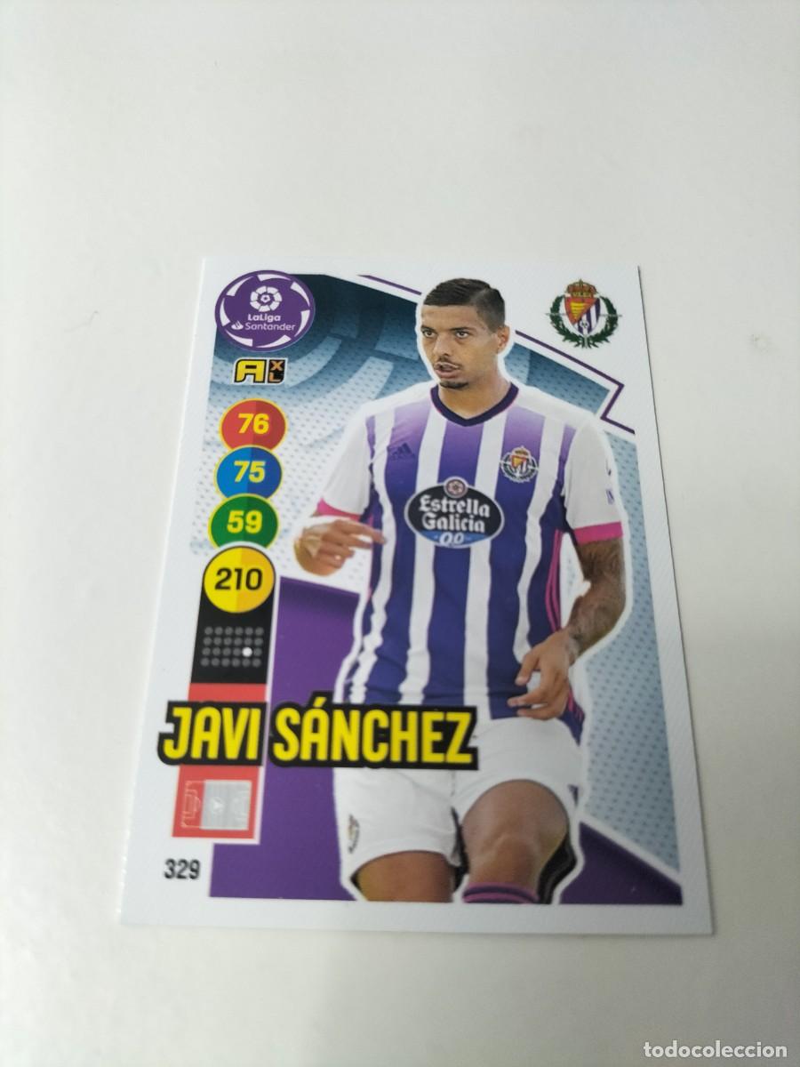 Fu&szlig;ball-Sticker: 1 CROMO FICHA PANINI ADRENALYN 2020-2021 20-21 REAL VALLADOLID 329 JAVI S&Aacute;NCHEZ