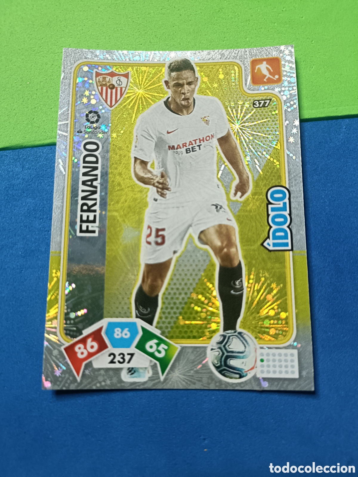 Fu&szlig;ball-Sticker: ADRENALYN XL 2019 2020 19 20 Panini - &Iacute;dolo 377 Fernando