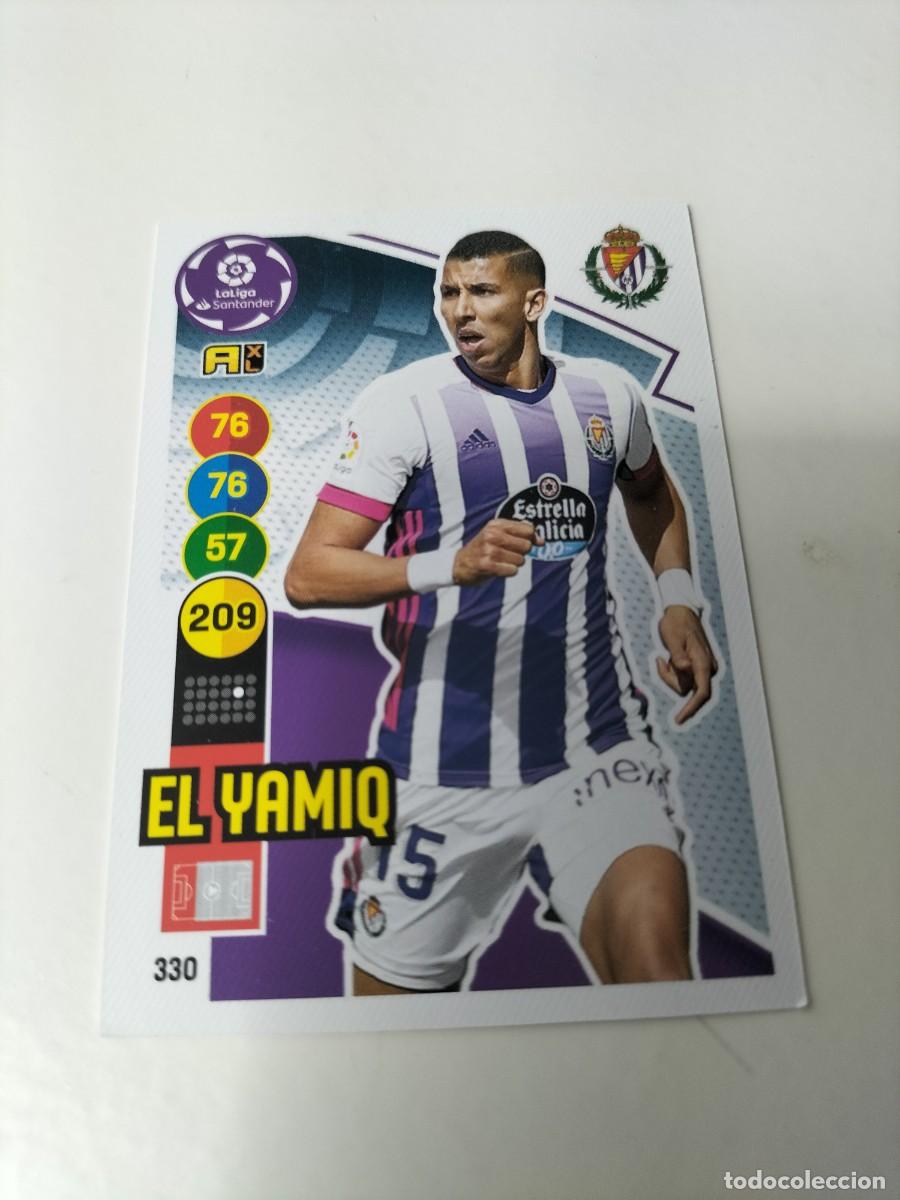 Fu&szlig;ball-Sticker: 1 CROMO FICHA PANINI ADRENALYN 2020-2021 20-21 REAL VALLADOLID 330 EL YAMIQ