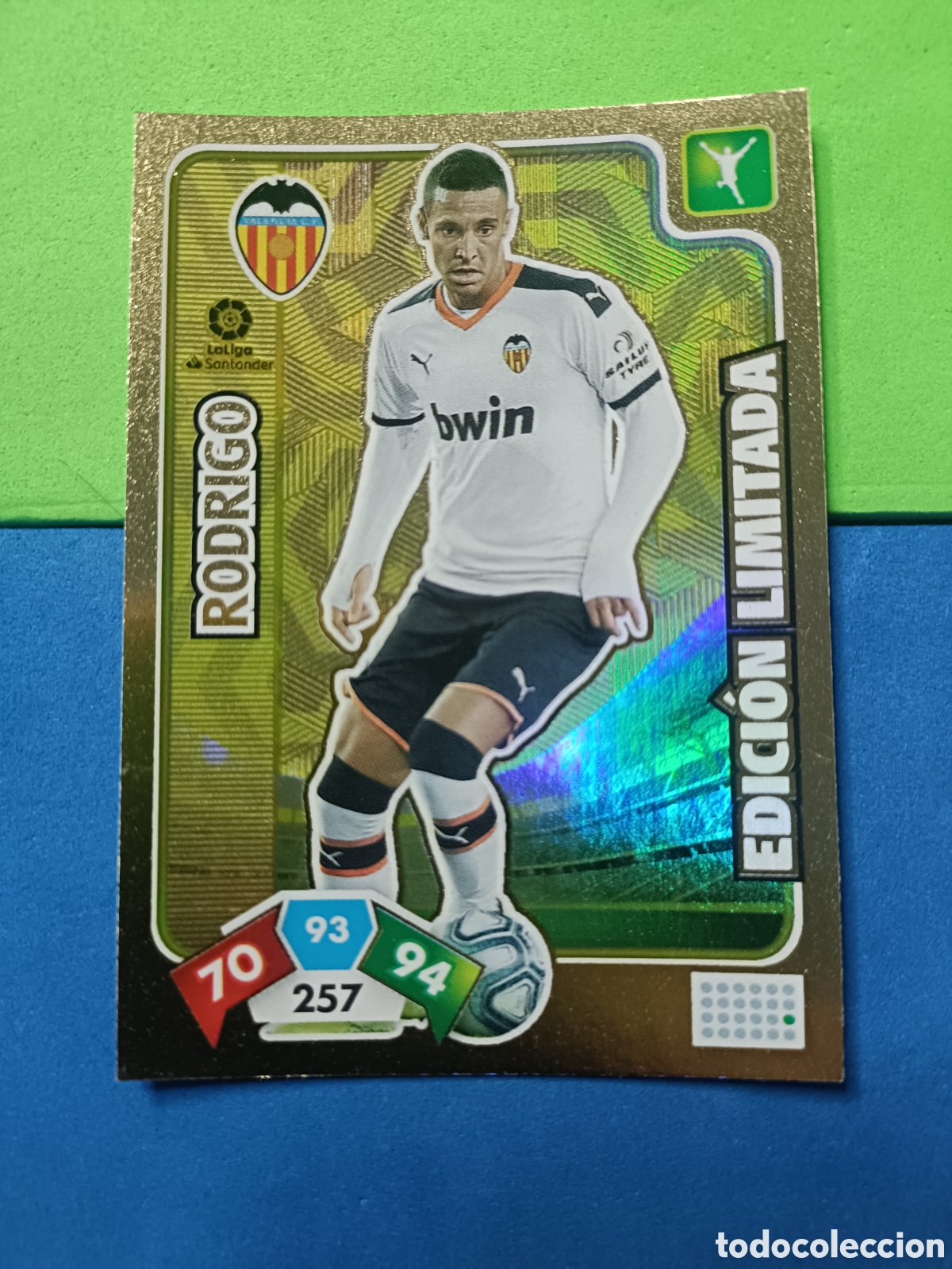 Fu&szlig;ball-Sticker: ADRENALYN XL 2019 2020 19 20 Panini - Edici&oacute;n limitada Rodrigo