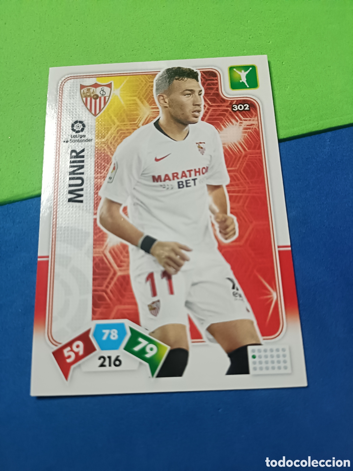 Fu&szlig;ball-Sticker: ADRENALYN XL 2019 2020 19 20 Panini - 302 Munir