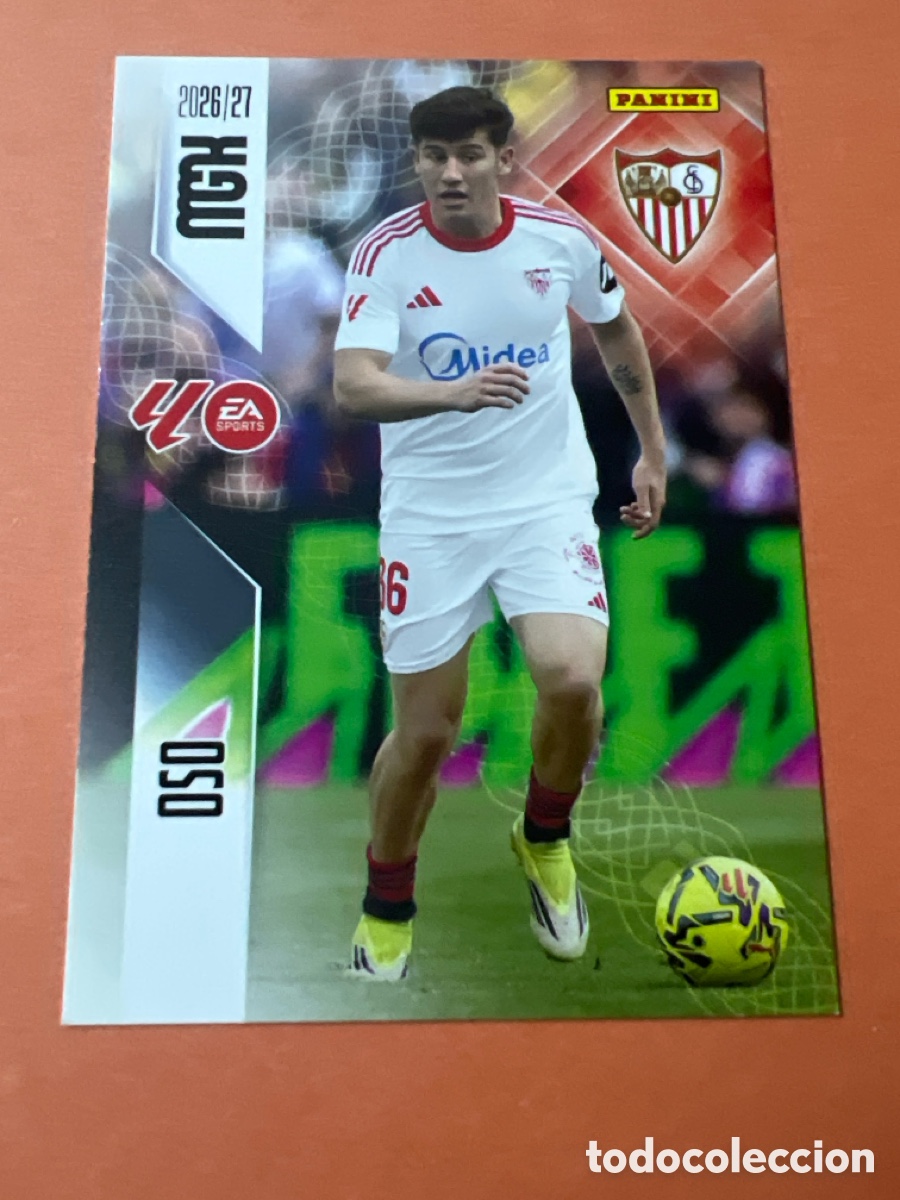 Figurine di Calcio: C196. MGK 2026/27 MEGACRACKS PANINI. #334 OSO. SEVILLA FC.