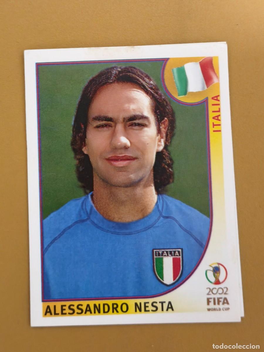 Cromos de f&uacute;tbol: nesta, corea japon 2002. fifa