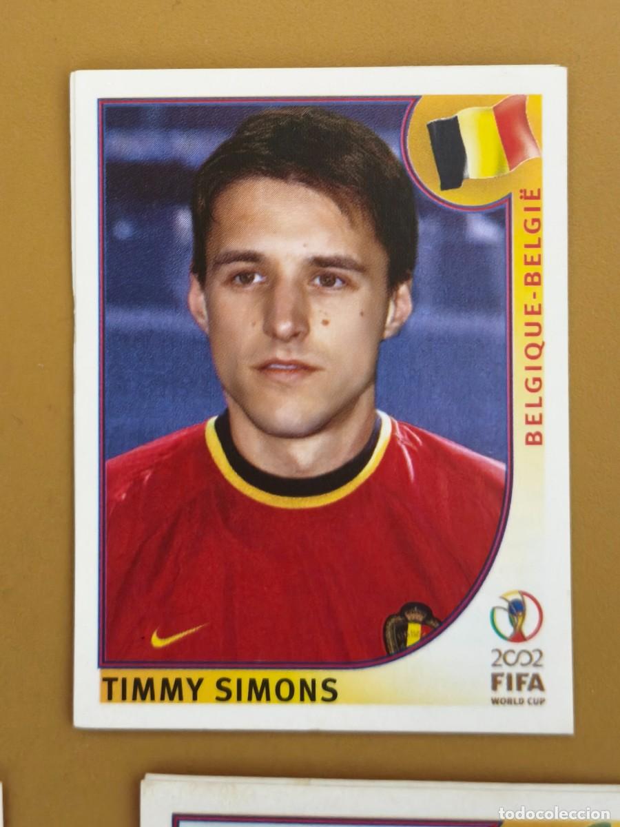 Cromos de f&uacute;tbol: simons, corea japon 2002. fifa