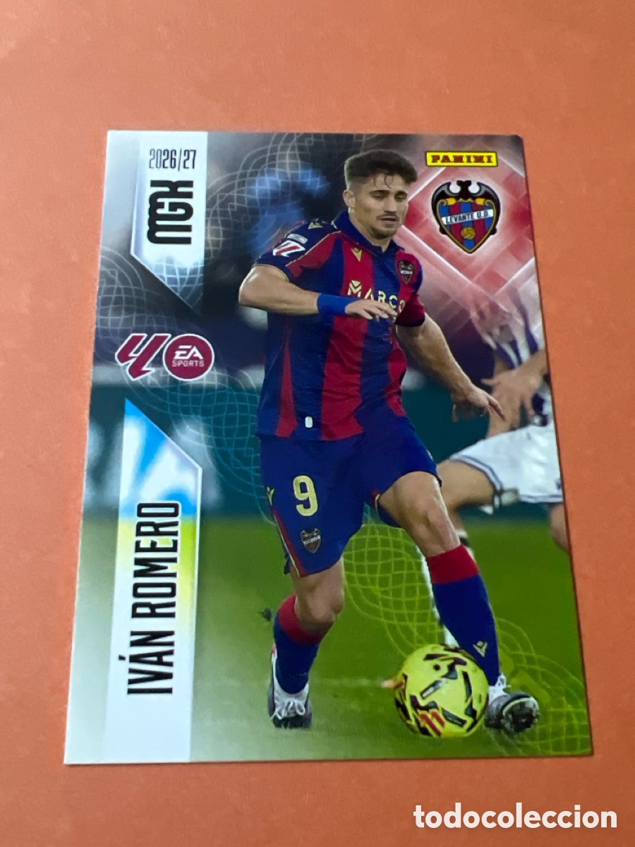 Cartes &agrave; collectionner de Football: C214. MGK 2026/27 MEGACRACKS PANINI. #214 IV&Aacute;N ROMERO. LEVANTE UD.
