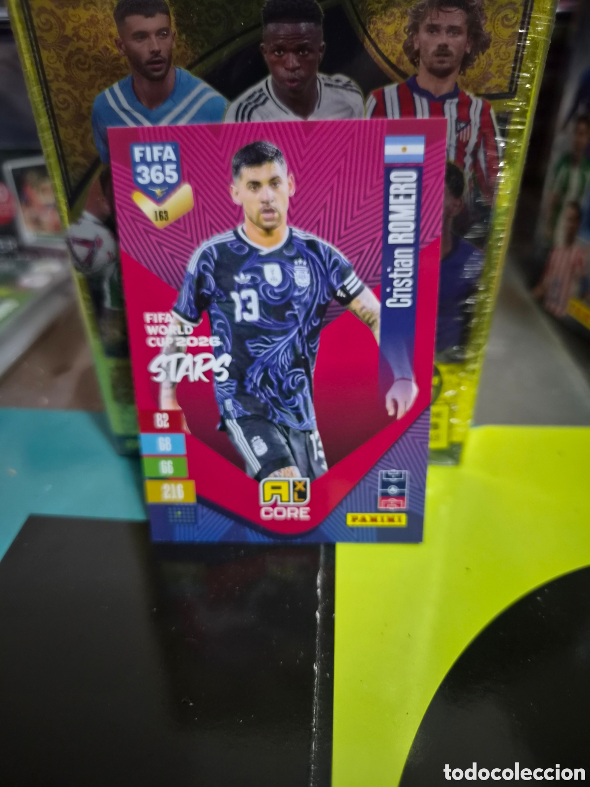 Cartes &agrave; collectionner de Football: N&deg;163 Cristian Romero FIFA 365 2027