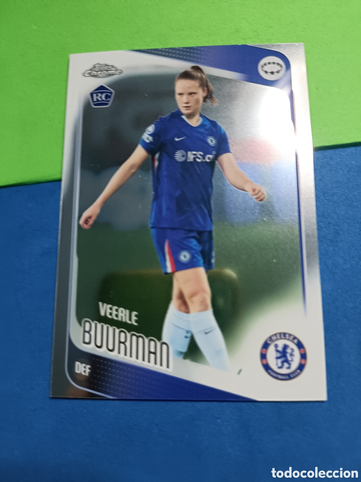 Cartes &agrave; collectionner de Football: Topps Chrome UEFA Women's Champions League 2025 2026 - 9 Buurman
