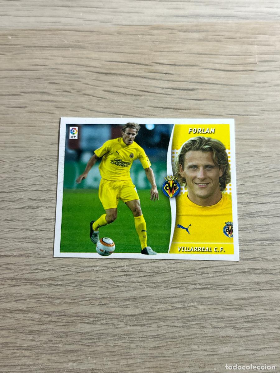 Cartes &agrave; collectionner de Football: FORLAN VILLARREAL COLECCIONES ESTE LIGA 2006 2007 06 07 SIN PEGAR NUNCA PEGADO