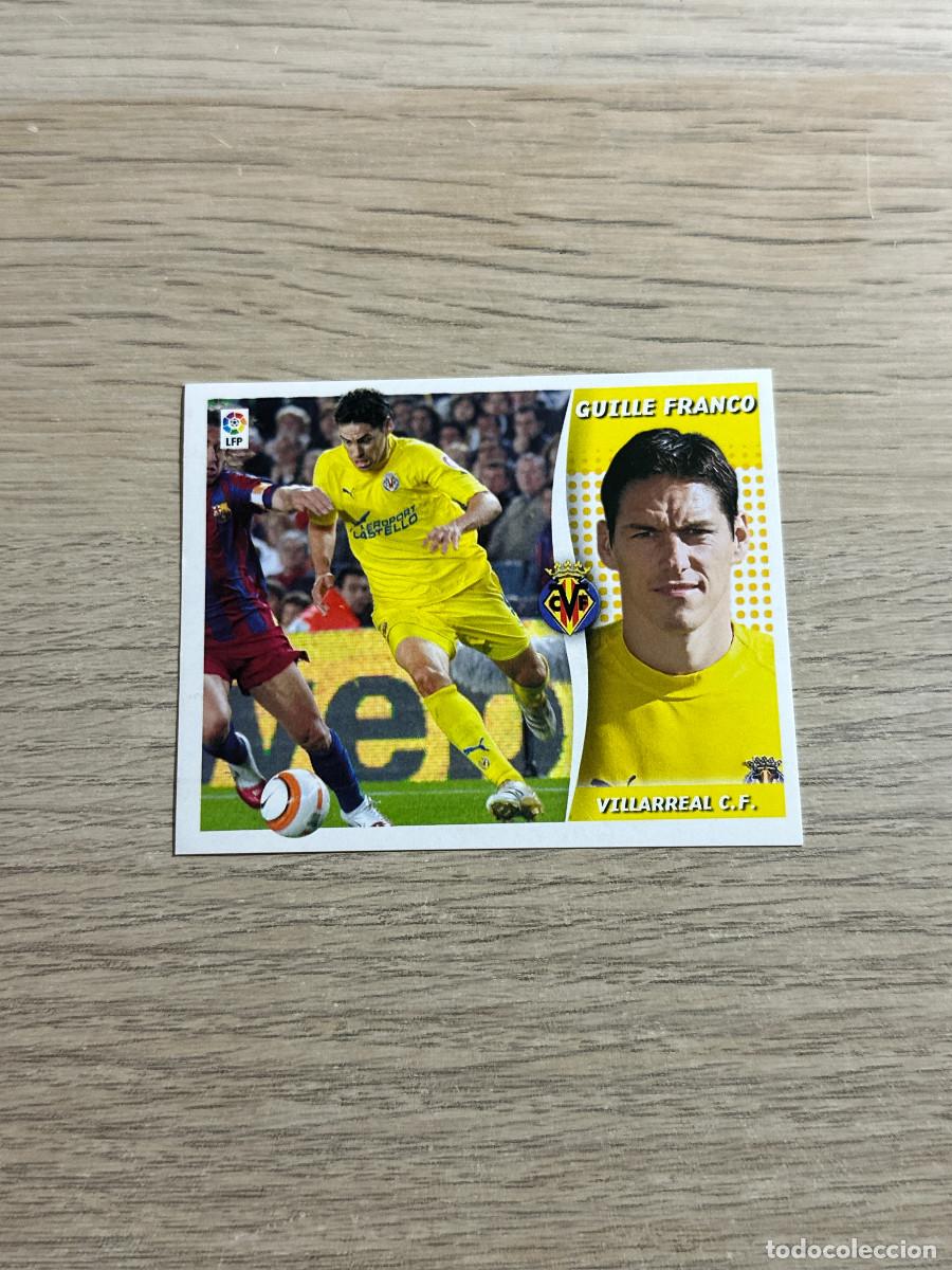 Cartes &agrave; collectionner de Football: GUILLE FRANCO VILLARREAL COLECCIONES ESTE LIGA 2006 2007 06 07 SIN PEGAR NUNCA PEGADO