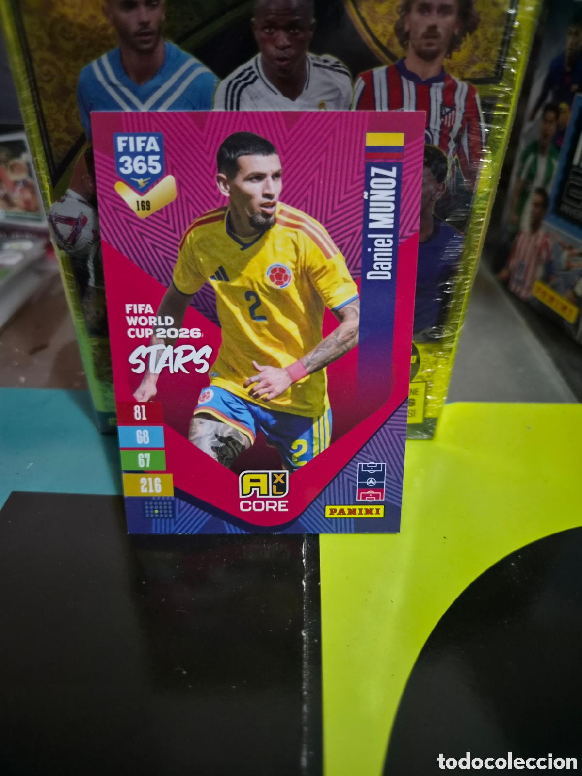 Cartes &agrave; collectionner de Football: N&deg;169 Daniel Mu&ntilde;oz FIFA 365 2027