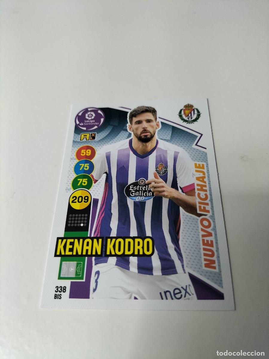 Cartes &agrave; collectionner de Football: 1 CROMO FICHA PANINI ADRENALYN 2020-2021 20-21 REAL VALLADOLID 338 bis KENAN KODRO ( NUEVO FICHAJE