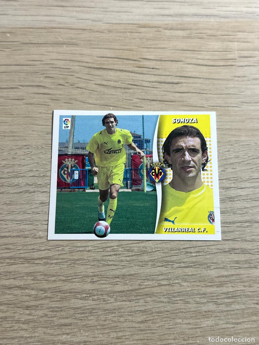 Fu&szlig;ball-Sticker: SOMOZA COLOCA VILLARREAL COLECCIONES ESTE LIGA 2006 2007 06 07 SIN PEGAR NUNCA PEGADO