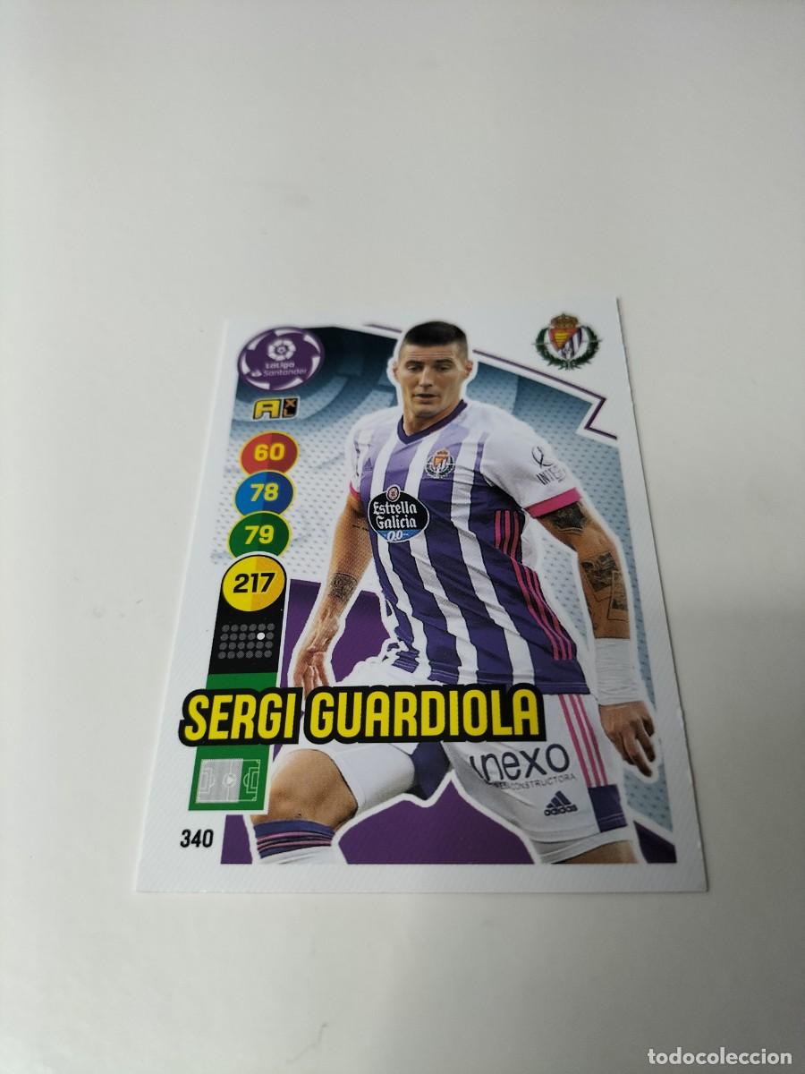 Cartes &agrave; collectionner de Football: 1 CROMO FICHA PANINI ADRENALYN 2020-2021 20-21 REAL VALLADOLID 340 SERGI GUARDIOLA