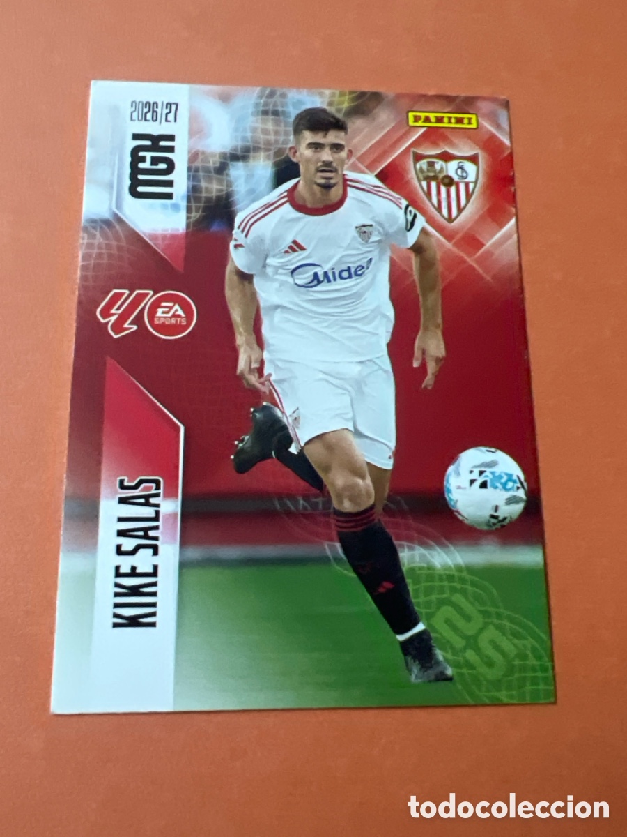 Cartes &agrave; collectionner de Football: C225. MEGACRACKS 2026 2027 MGK 26 27 NUEVO - SEVILLA FC N&ordm; 330 KIKE SALAS