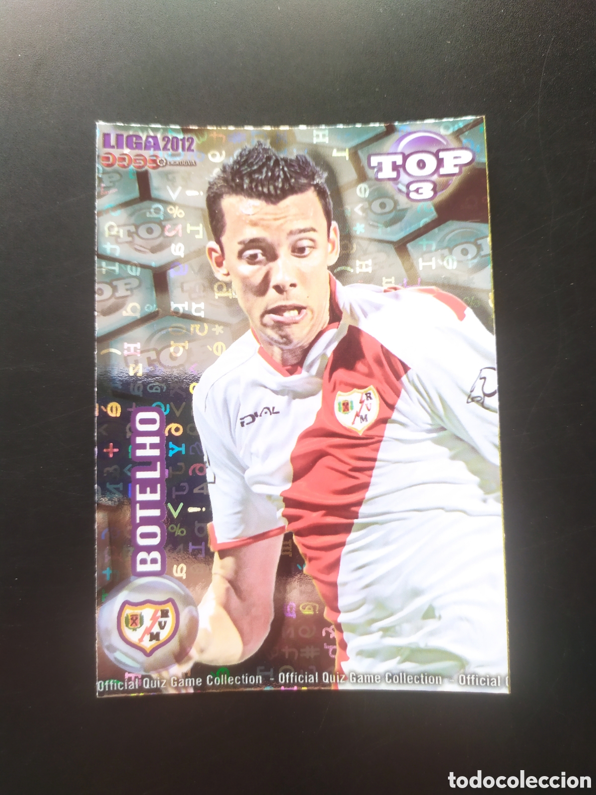 Cartes &agrave; collectionner de Football: Mundicromo fichas Liga 2011 2012 11 12 Botelho top brillo letras n&deg; 584 Rayo Vallecano
