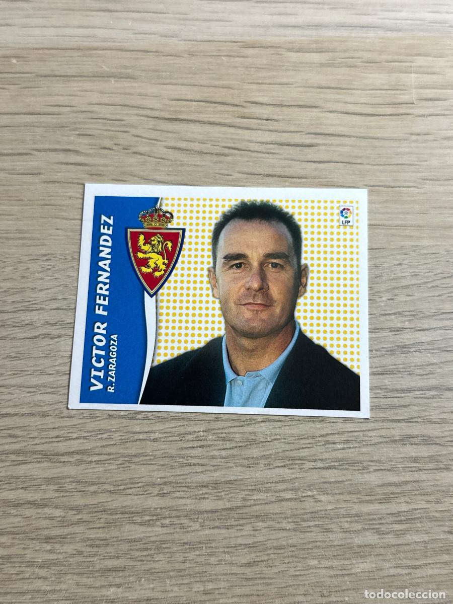 Cartes &agrave; collectionner de Football: VICTOR FERNANDEZ ZARAGOZA COLECCIONES ESTE LIGA 2006 2007 06 07 SIN PEGAR NUNCA PEGADO