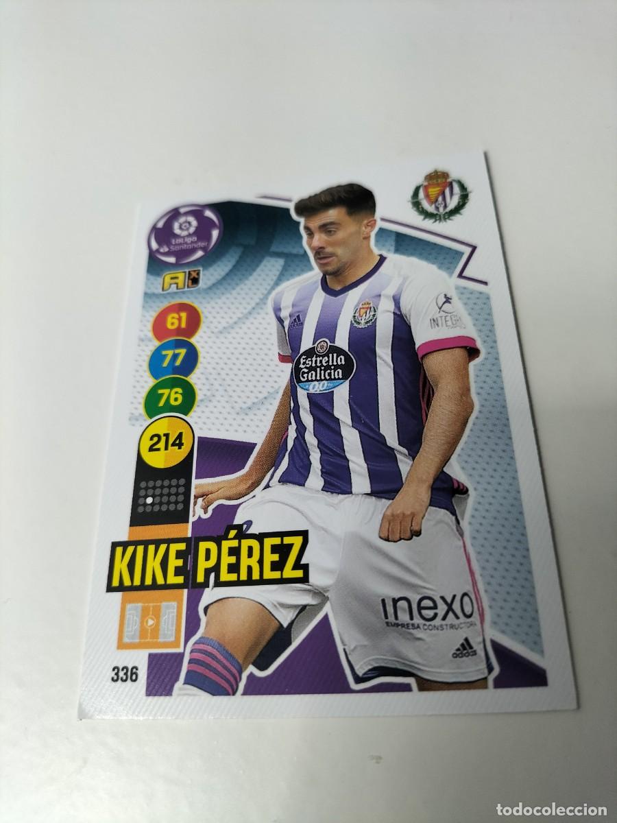 Fu&szlig;ball-Sticker: 1 CROMO FICHA PANINI ADRENALYN 2020-2021 20-21 REAL VALLADOLID 336 KIKE PEREZ