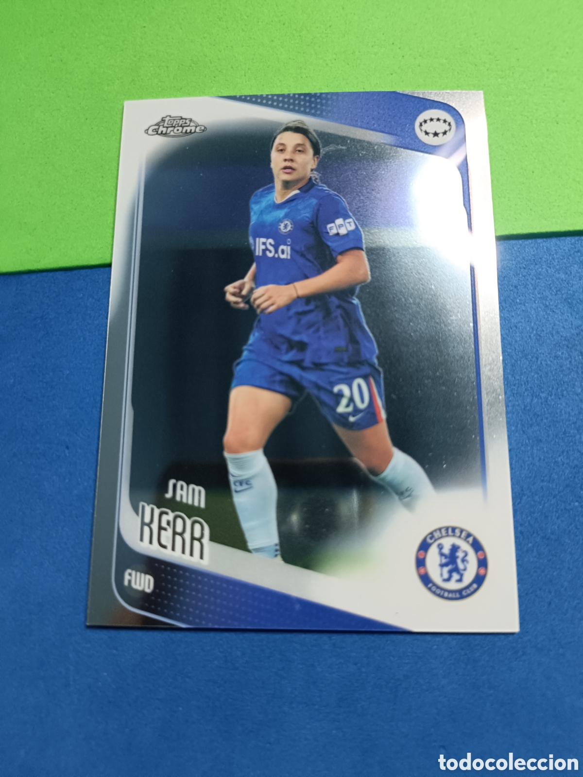 Fu&szlig;ball-Sticker: Topps Chrome UEFA Women's Champions League 2025 2026 - 20 Sam Kerr