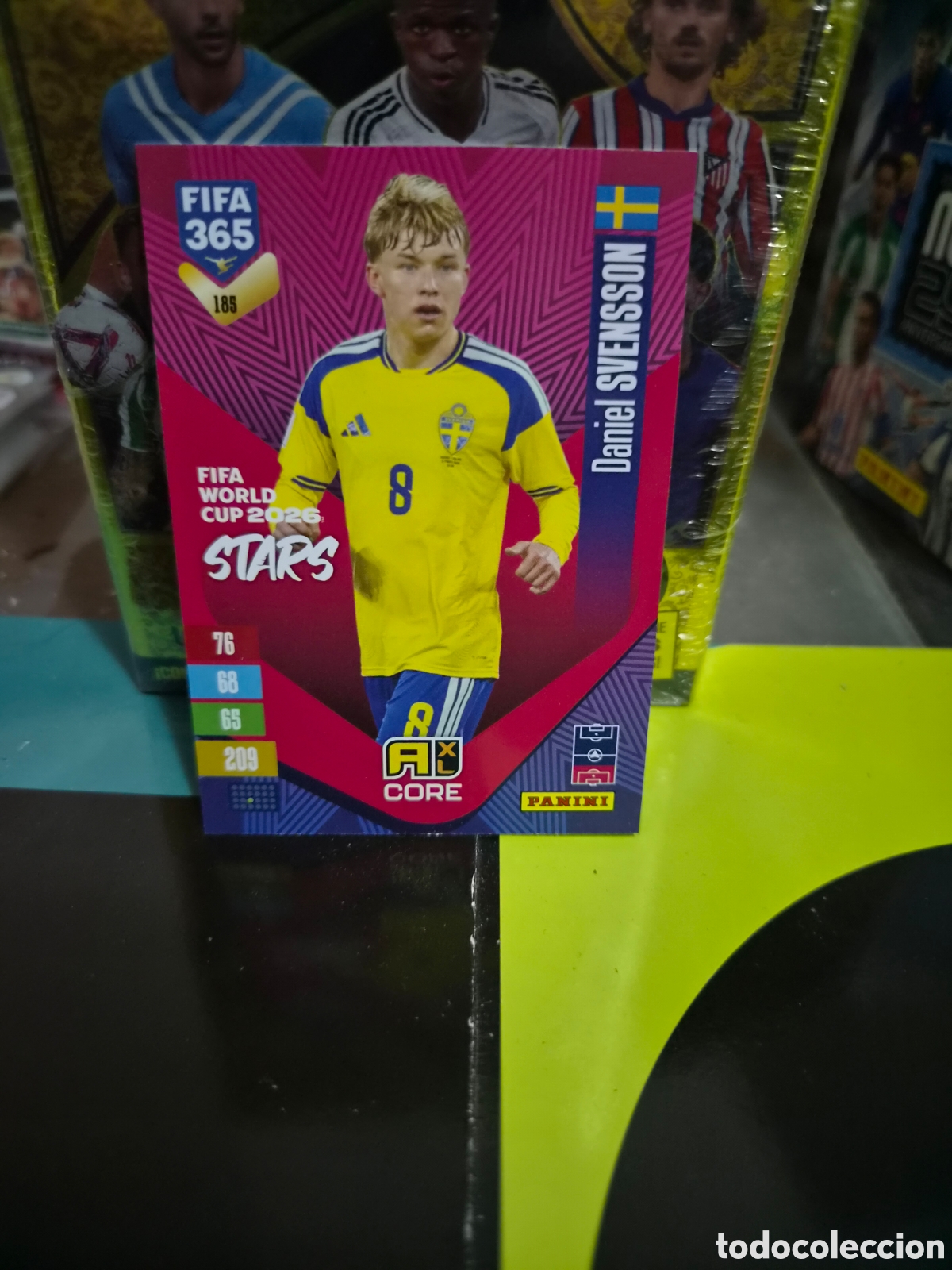 Cromos de f&uacute;tbol: N&deg;185 Daniel Svensson FIFA 365 2027