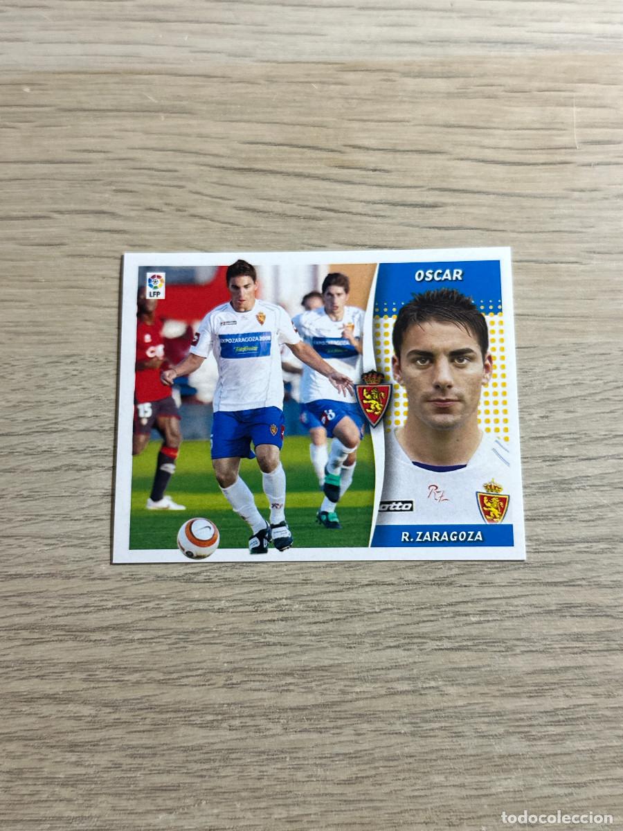 Cartes &agrave; collectionner de Football: OSCAR ZARAGOZA COLECCIONES ESTE LIGA 2006 2007 06 07 SIN PEGAR NUNCA PEGADO