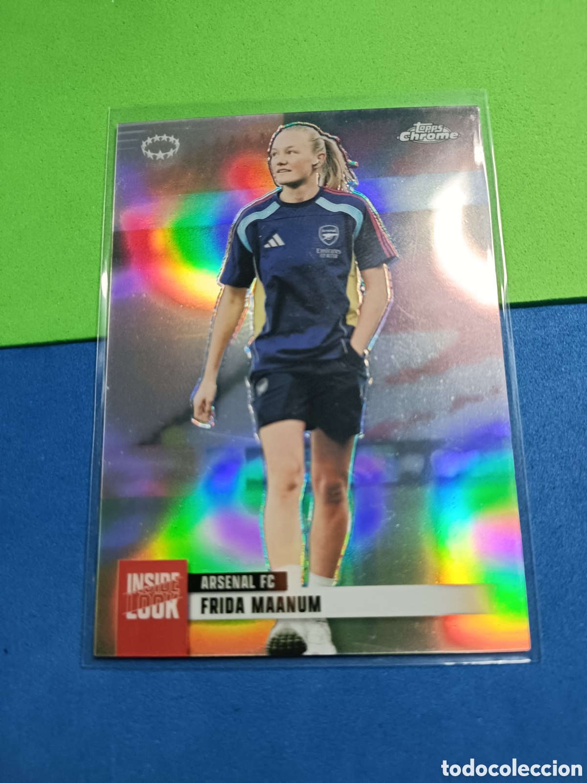Cartes &agrave; collectionner de Football: Topps Chrome UEFA Women's Champions League 2025 2026 - Inside Look IL-5 Frida Maanum