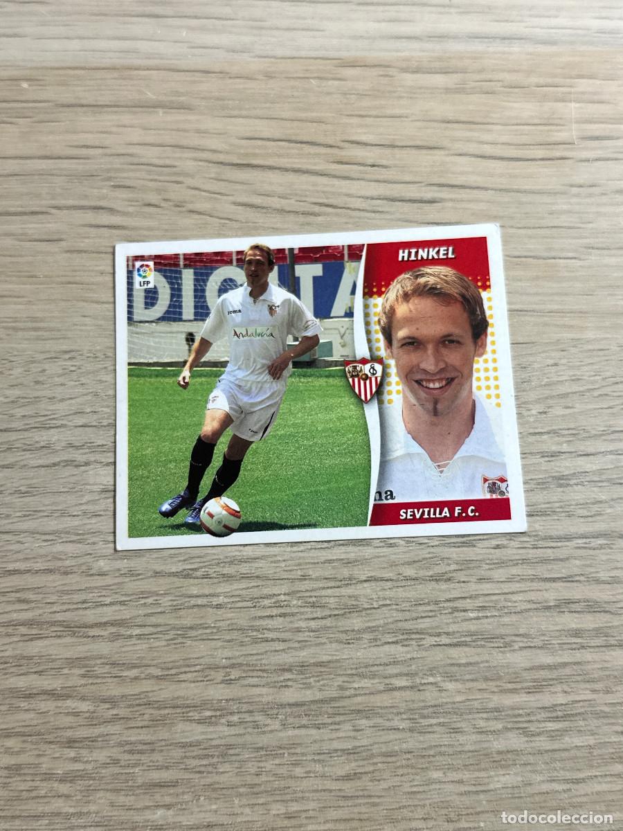 Figurine di Calcio: HINKEL SEVILLA ULTIMOS FICHAJES 3 COLECCIONES ESTE LIGA 2006 2007 06 07 SIN NUNCA PEGADO