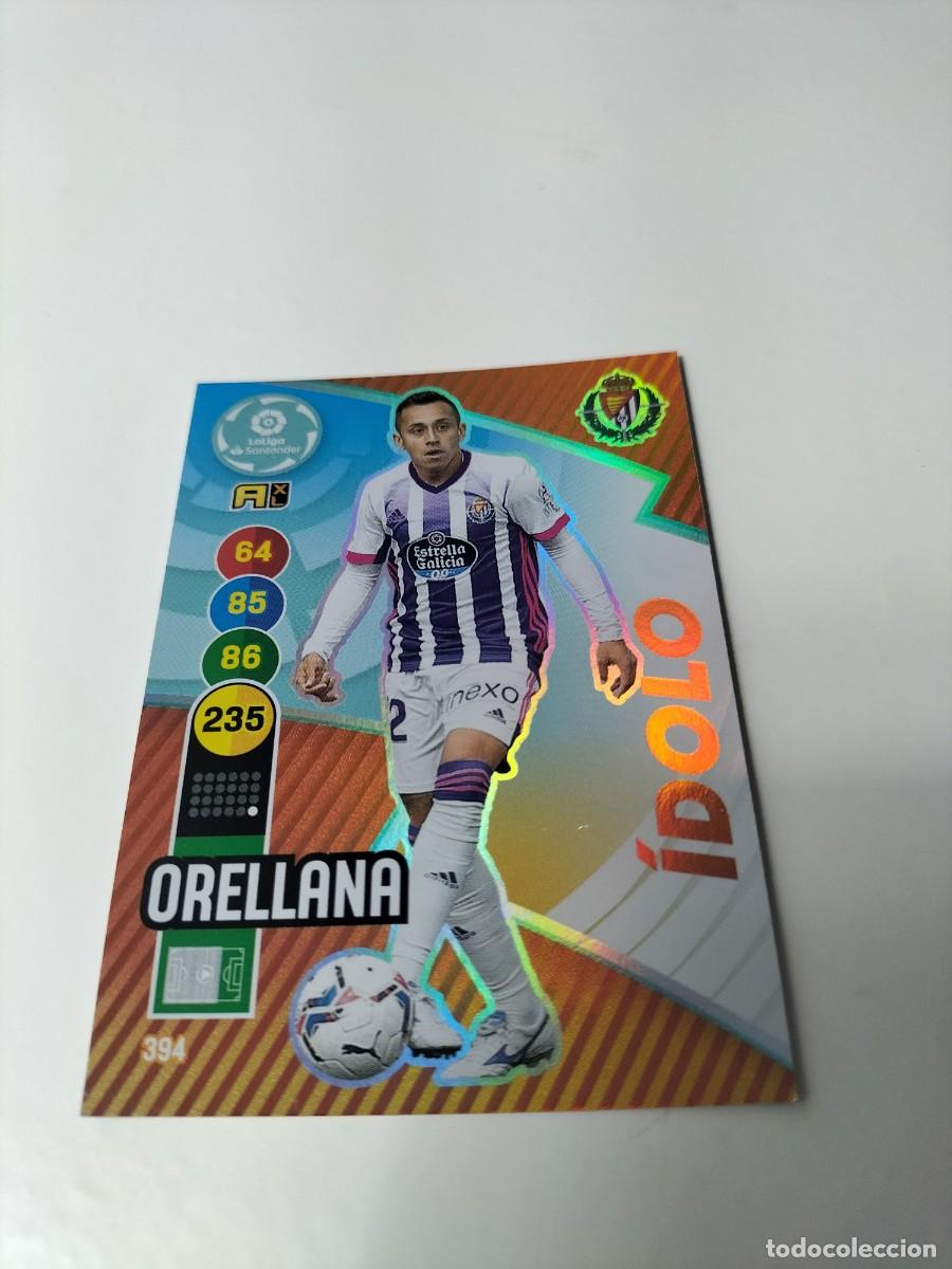 Figurine di Calcio: 1 CROMO FICHA PANINI ADRENALYN 2020-2021 20-21 REAL VALLADOLID 394 ORELLANA ( IDOLO