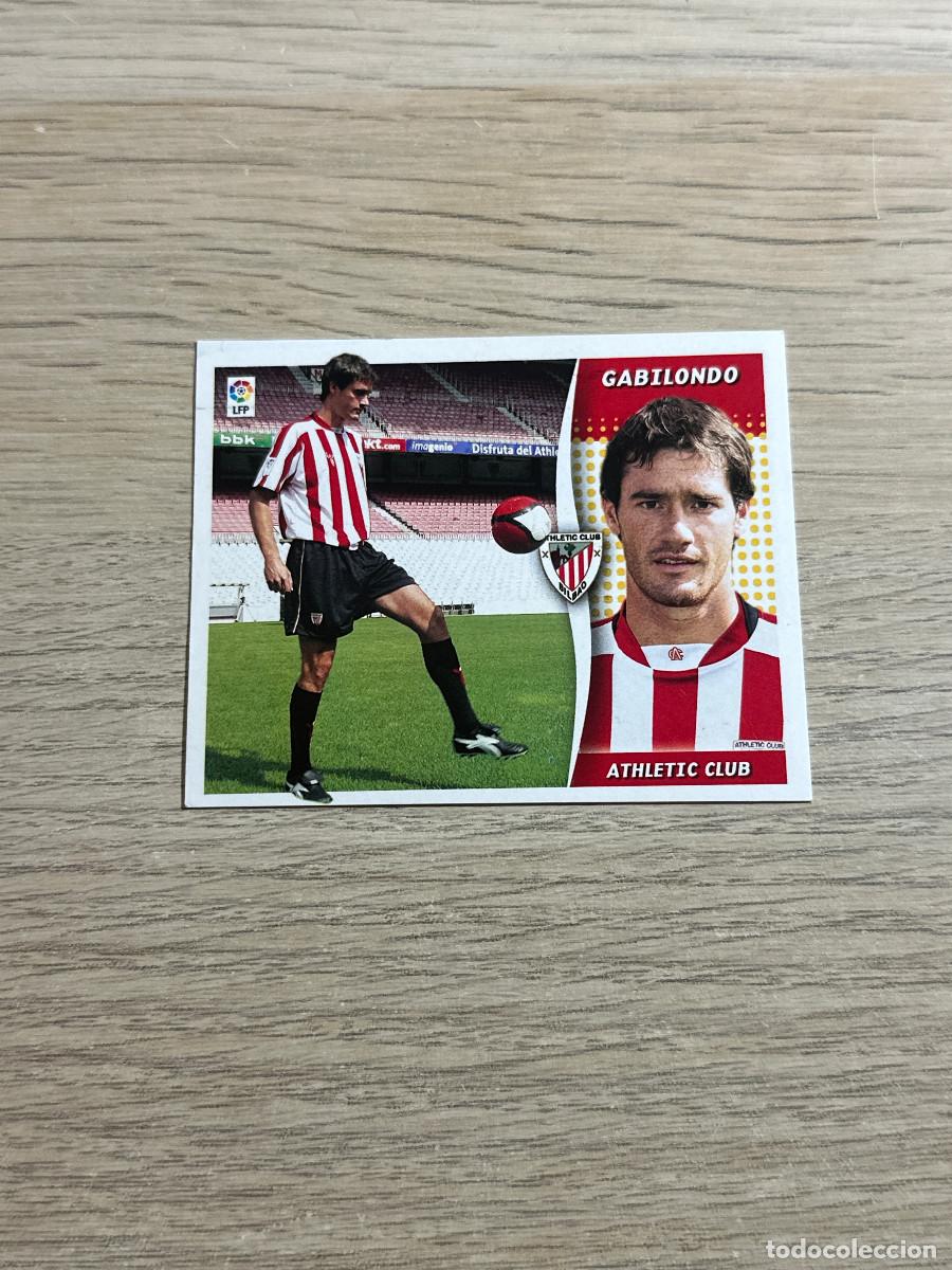 Cromos de Futebol: GABILONDO ATHLETIC CLUB ULTIMOS FICHAJES 5 ESTE LIGA 2006 2007 06 07 SIN NUNCA PEGADO