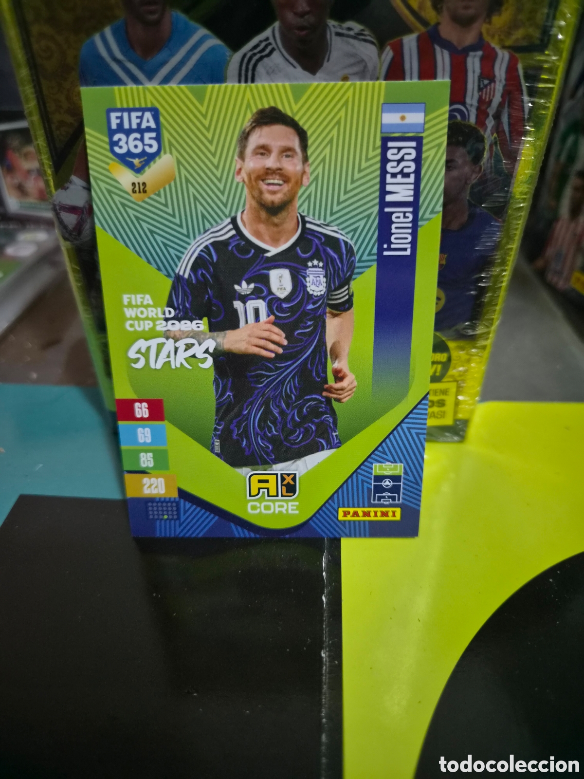 Football Stickers: N&deg;212 Lionel Messi FIFA 365 2027